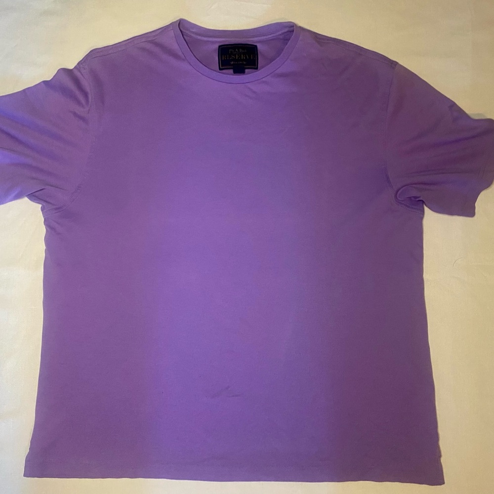 Jos. A Bank Reserve Lavender T-shirt